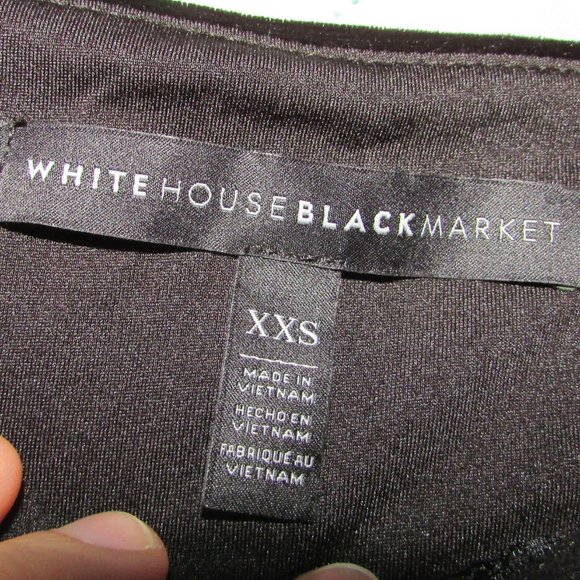 *2 for $25* WHBM Sleeveless Velvet Shell Top NWOT - Picture 7 of 9